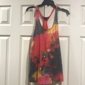 French Connection Tie Dye Tank Top XS